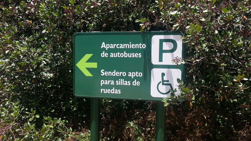 sentiero per disabili la gomera canarie